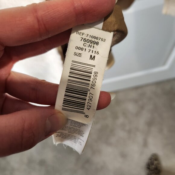 Womens Vintage Mango Double Breasted Long Coat, Cream - Picture 11 of 16